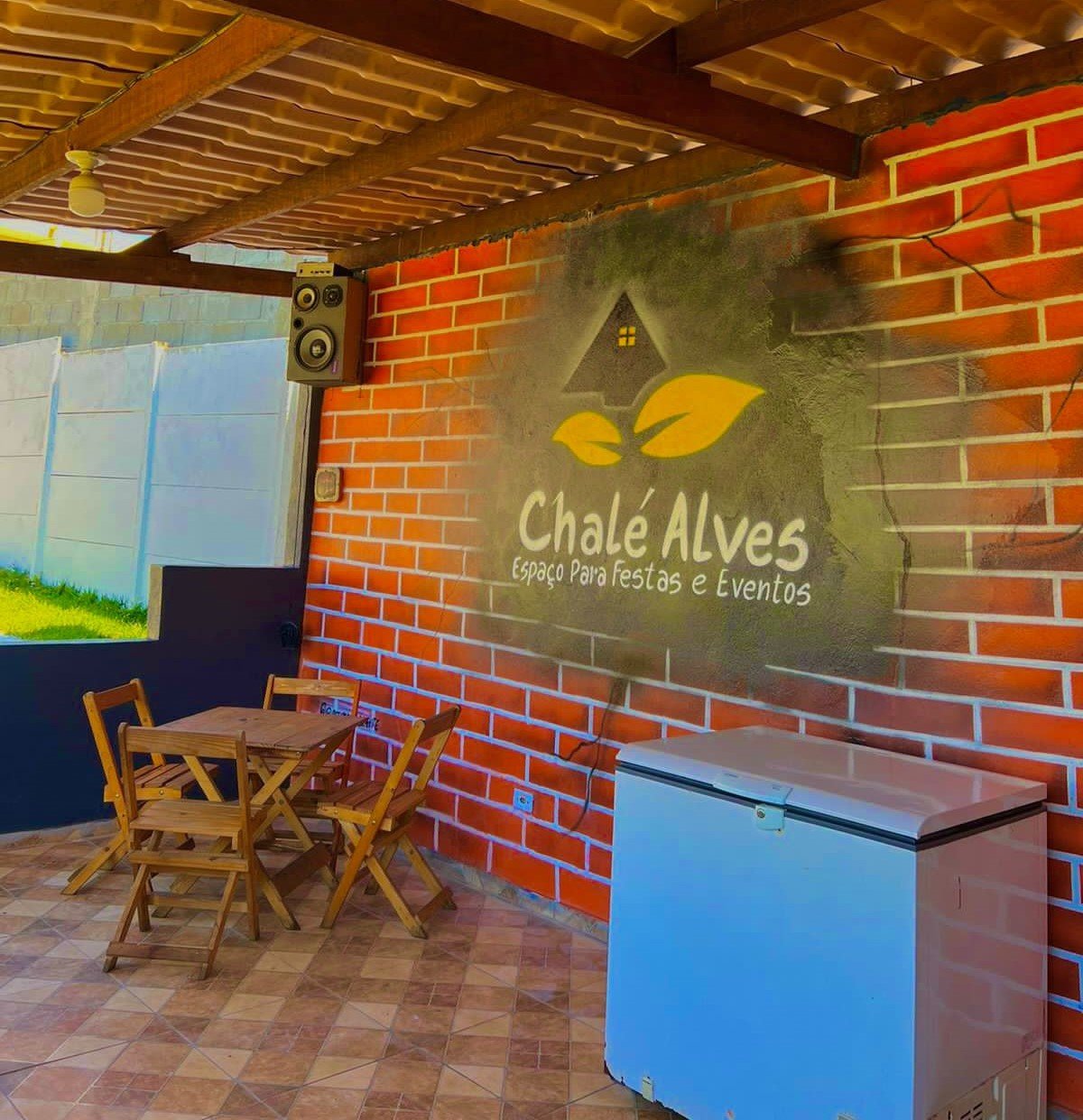Espaço para pequenos eventos